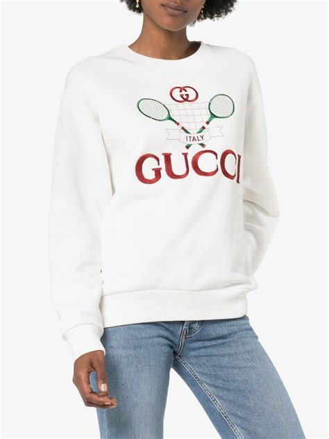 gucci sweater top|gucci sweatshirt women's.